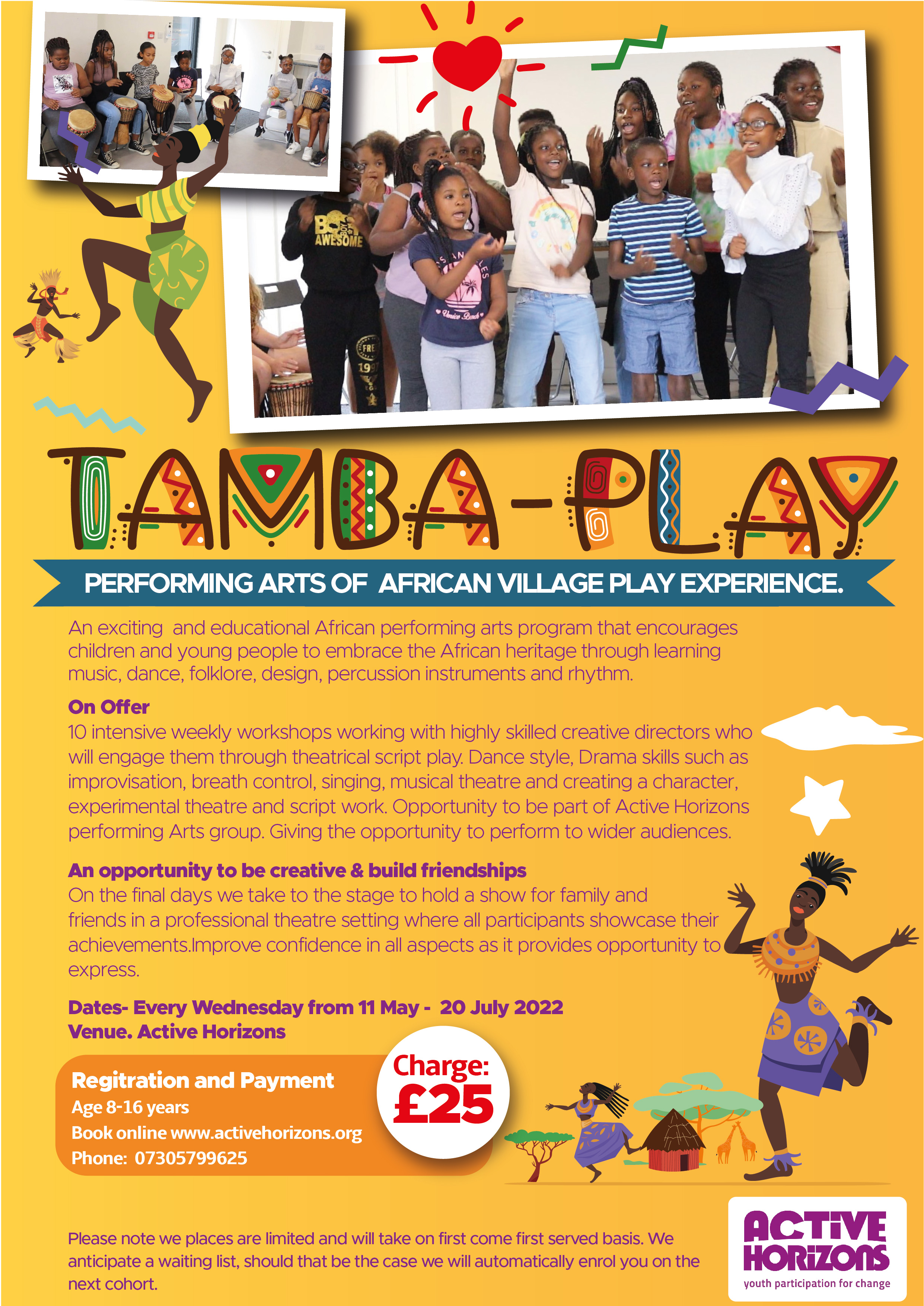 Tamba Play- PERFORMING ARTS OF AFRICAN VILLAGE PLAY EXPERIENCE