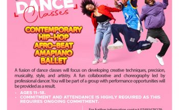 AFRO-BEAT Dance Classes- Project BOP